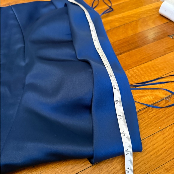 JS Collections Blue Mini Dress - Picture 9 of 11